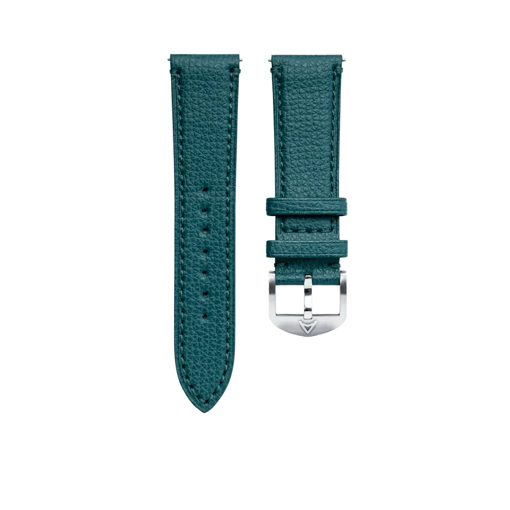 Short Octane Petrol Granolo Leather Strap 1