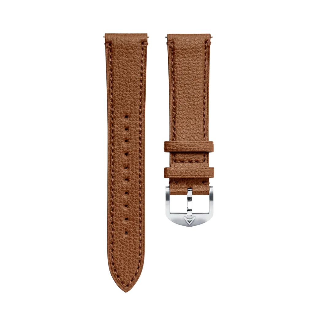 Lion Tan Granolo Leather Strap 1