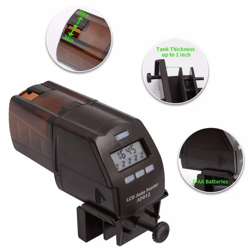Gadget Dophin Af012 Lcd Auto Food Feeder 1