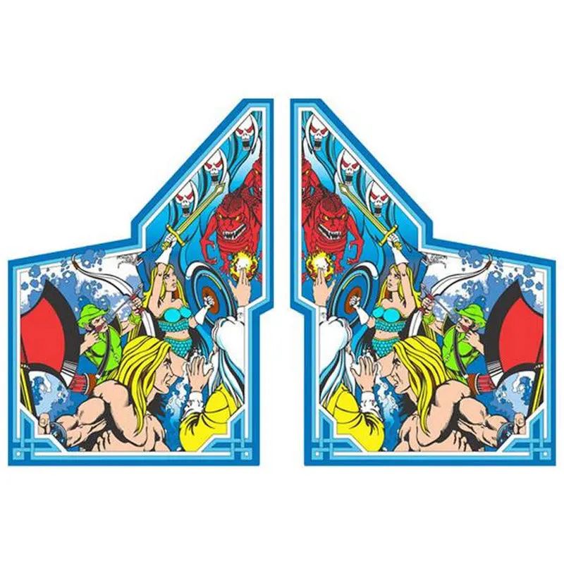 Gauntlet Side Art Decals 1