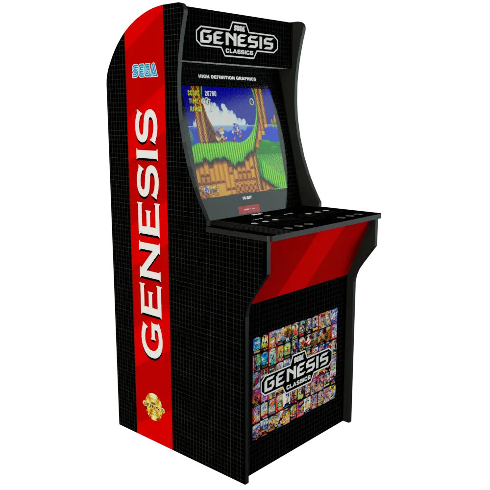 Arcade1up - Sega Genesis Art Kit 1
