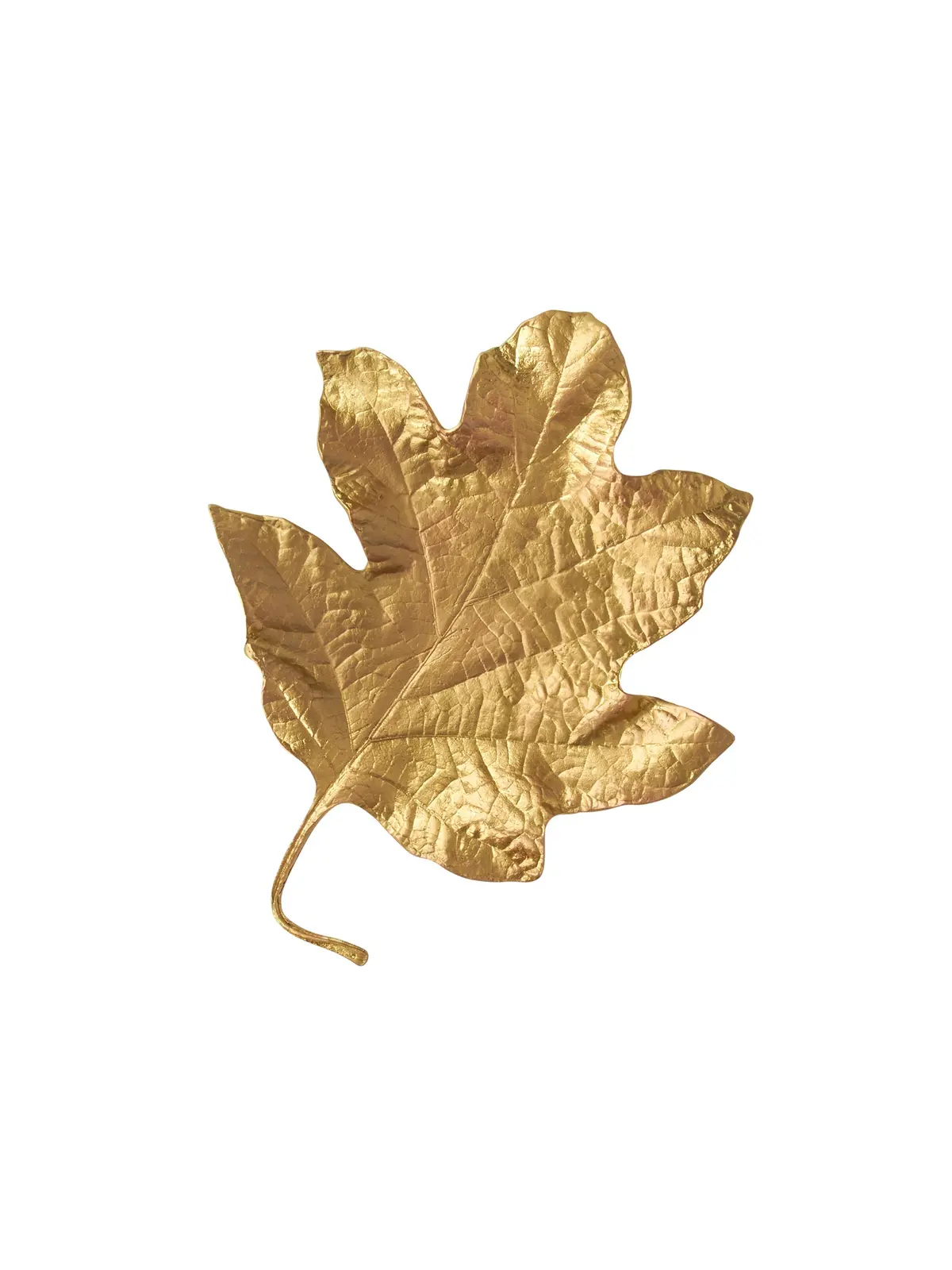 Weston Table Hydrangea Gold Leaf Dish 1