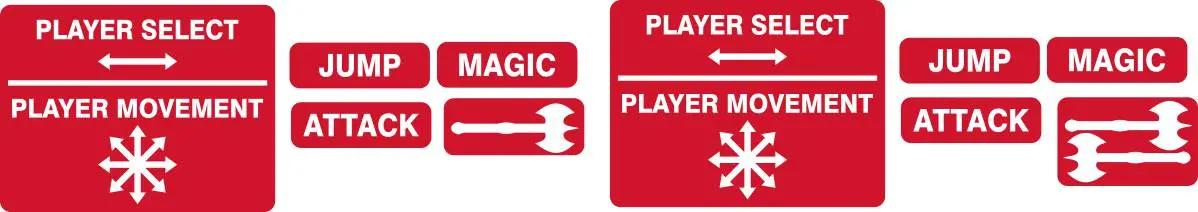 Golden Axe Player Decal Set 1