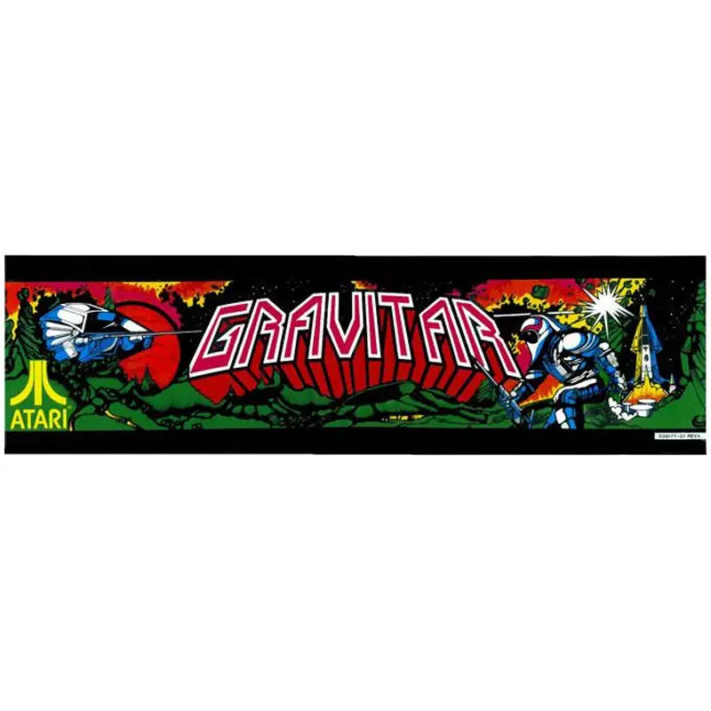 Gravitar Arcade Marquee 1