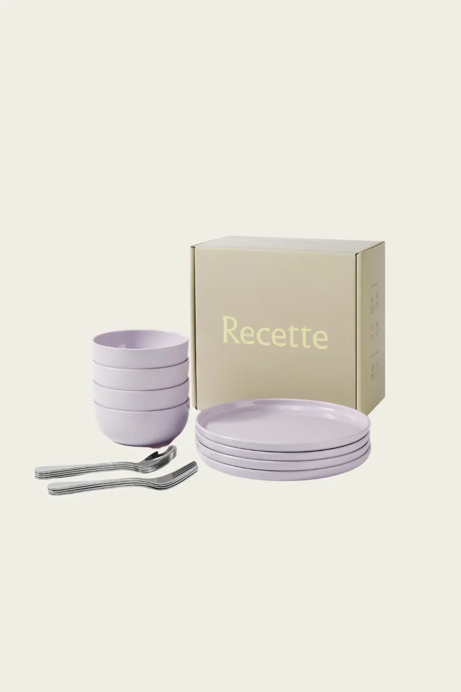 Recette Complete Dinnerware Set | Gray 1