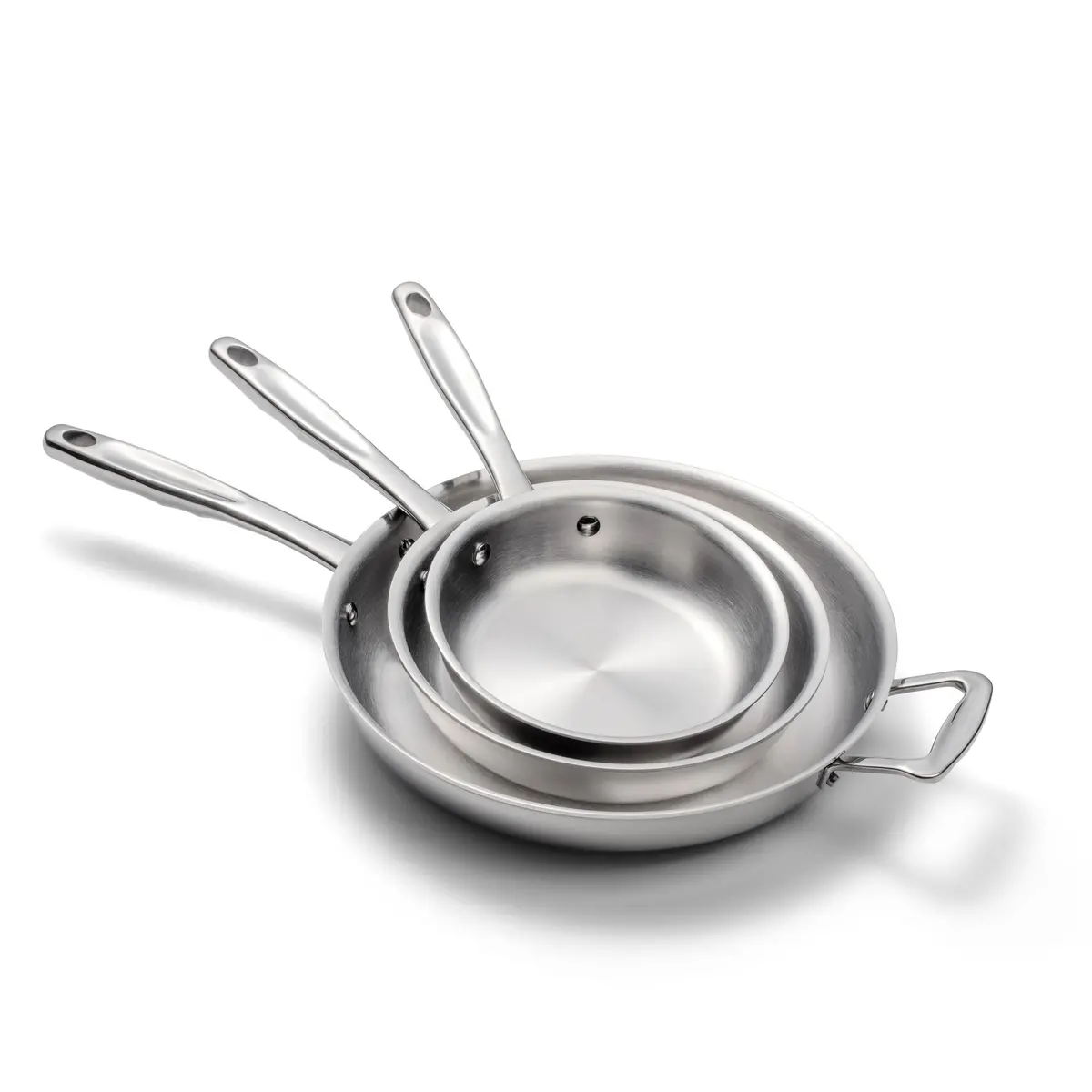 360 Cookware 3- Piece Fry Pan Set 1