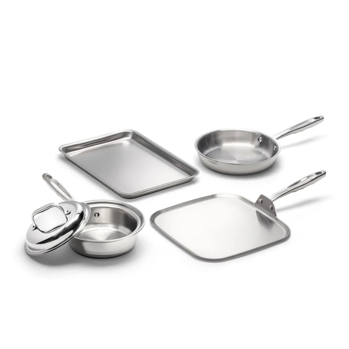 360 Cookware 5- Piece Breakfast Cookware Set 1