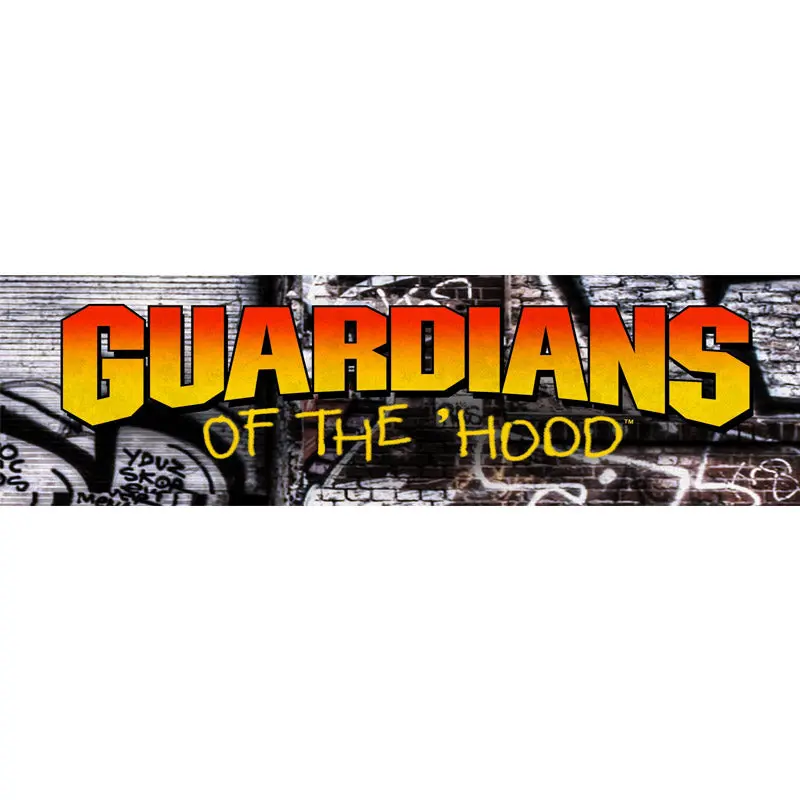 Guardians Of The Hood Arcade Marquee 1