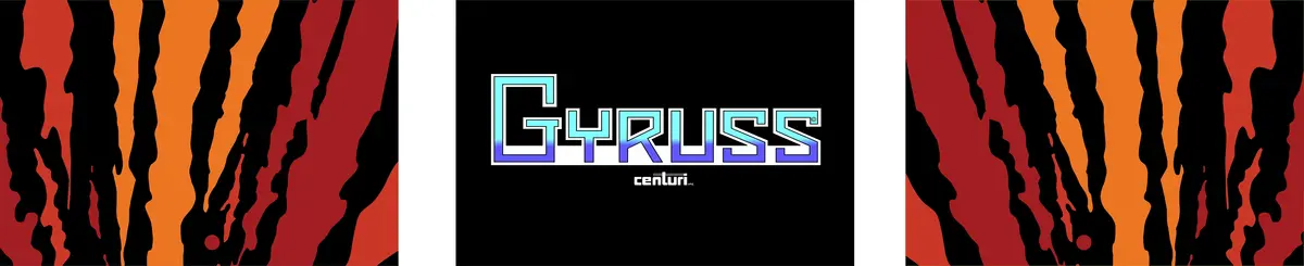 Arcade1up Gyruss Riser Decals 1
