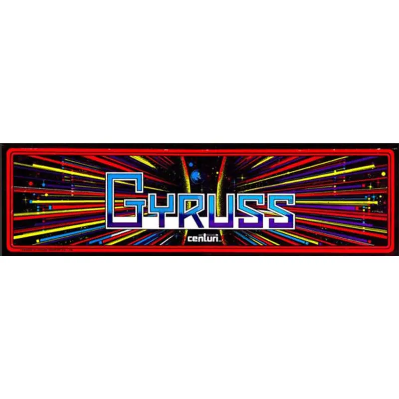 Gyruss Arcade Marquee 1