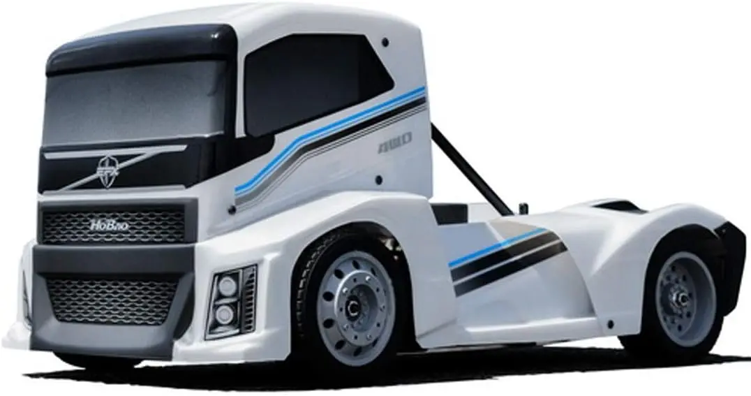 Hb-Gpx4e-W　Hobao Hyper Epx 1/10 Semi Truck On-Road Arr, White Body 1