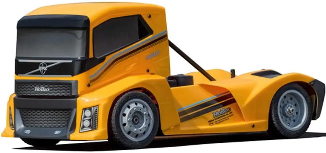 Hb-Gpx4e-Y　Hobao Hyper Epx 1/10 Semi Truck On-Road Arr, Yellow Body 1