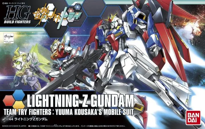 Hgbf 1/144 Lightning Z Gundam 1