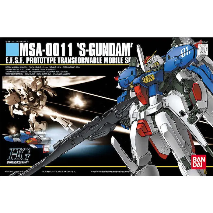 Hguc 1/144 #23 S-Gundam 1