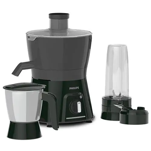 Philips Juicer Mixer Grinder 3 Jar 600 Watt With Blend And Carry - Hl7579/00 - Emp 1