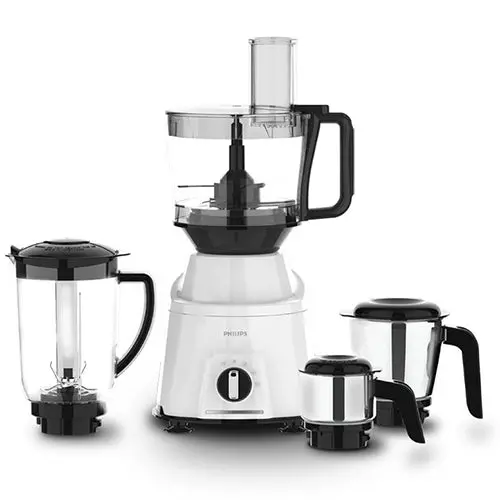 Philips Mixer Grinder With Food Processor Jar 750 Watt White - Hl7763/00 1