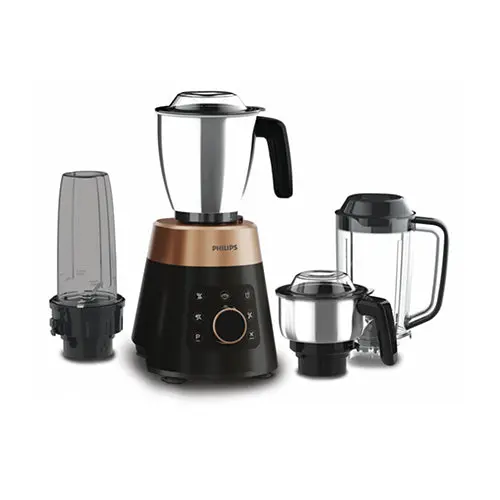Philips 1000 Watt 4 Jars Black Mixer Grinder With 5 Preset Modes - Hl7778/00 Special Offer 1