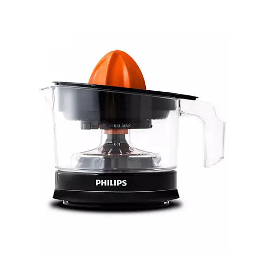 Philips Citrus Press Juicer Black & Transparent - Hr2777/00 1