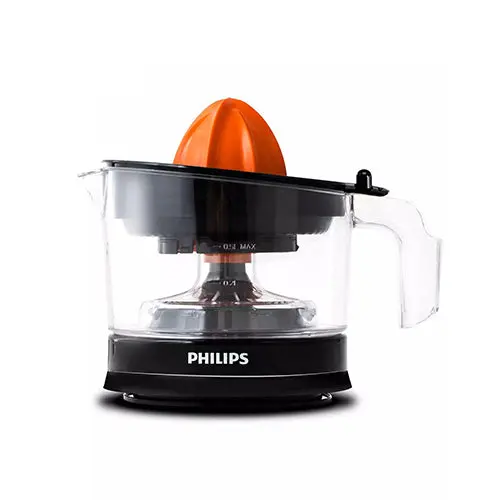 Philips Citrus Press Juicer 25Watt 0.5 Ltr Transparent & Black - Hr2788/00 1
