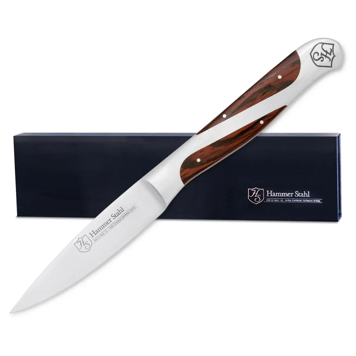 Heritage Steel Hammer Stahl 3.5" Paring Knife 1