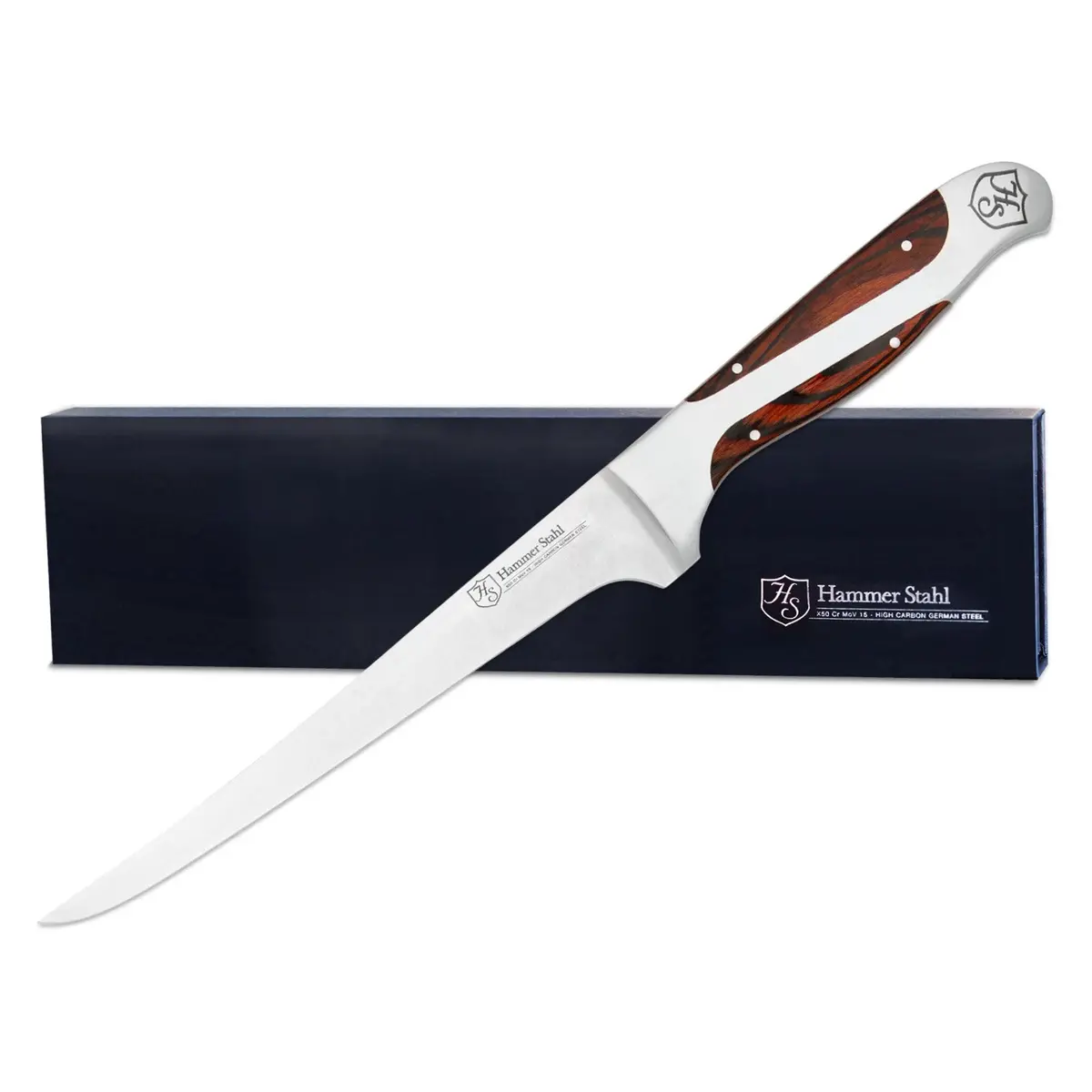 Heritage Steel Hammer Stahl 7" Fillet Knife 1