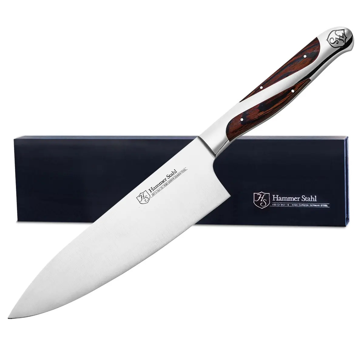 Heritage Steel Hammer Stahl 6" Chef Knife 1