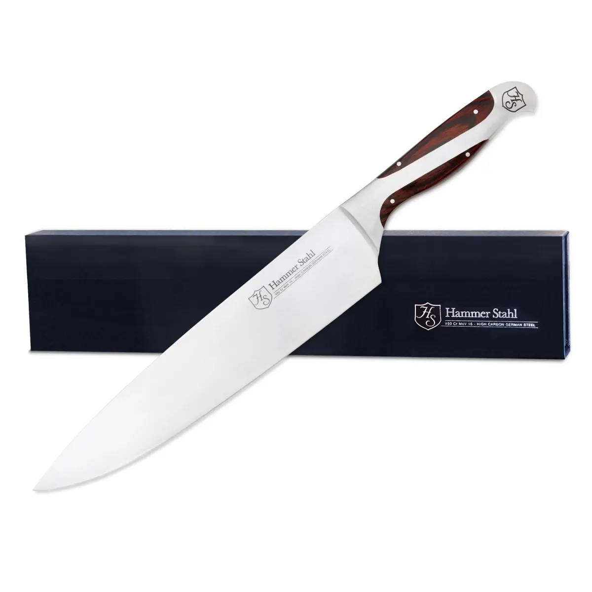 Heritage Steel Hammer Stahl 10" Chef Knife 1