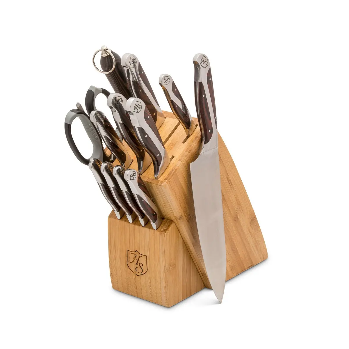 Heritage Steel Hammer Stahl 12 Piece Cutlery Essentials 1