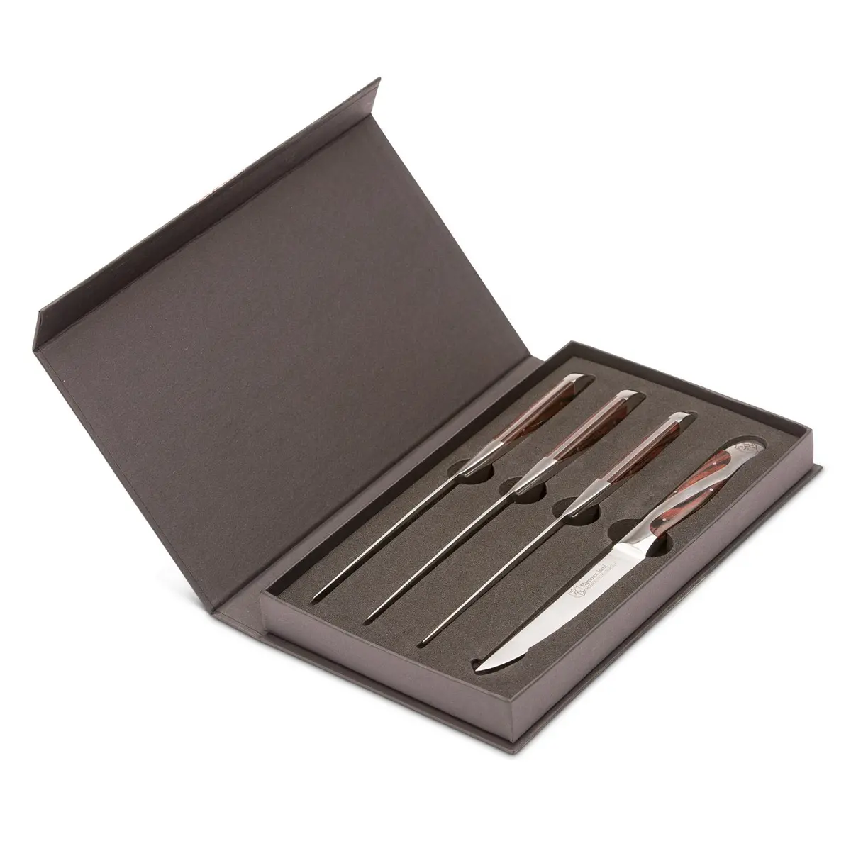 Heritage Steel Hammer Stahl 4 Piece Steak Knife Set 1