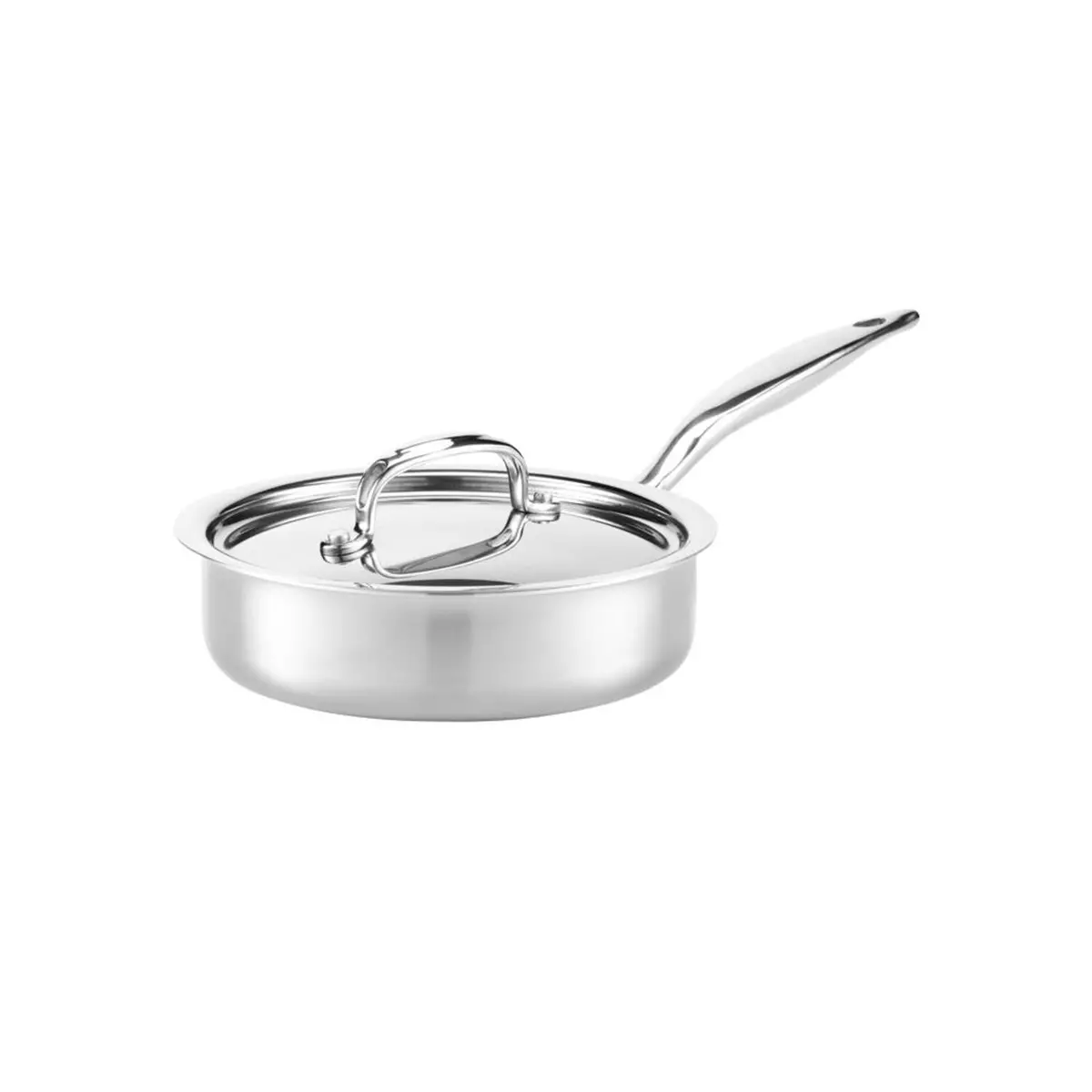 Heritage Steel Titanium Series 1.5 Quart Mini Sauté With Lid 1