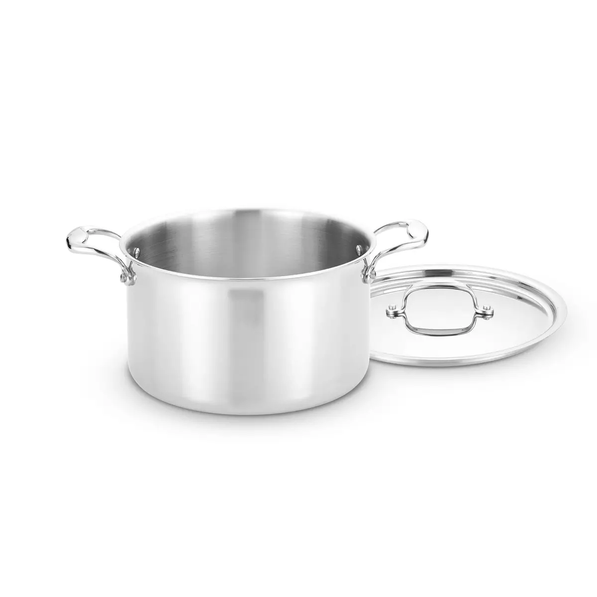 Heritage Steel Titanium Series 8 Quart Stock Pot With Lid 1