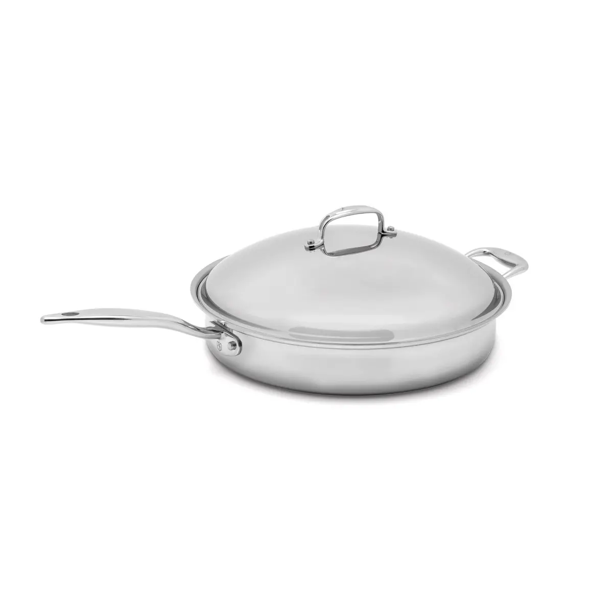 Heritage Steel Titanium Series 5 Quart Sauté With Lid 1