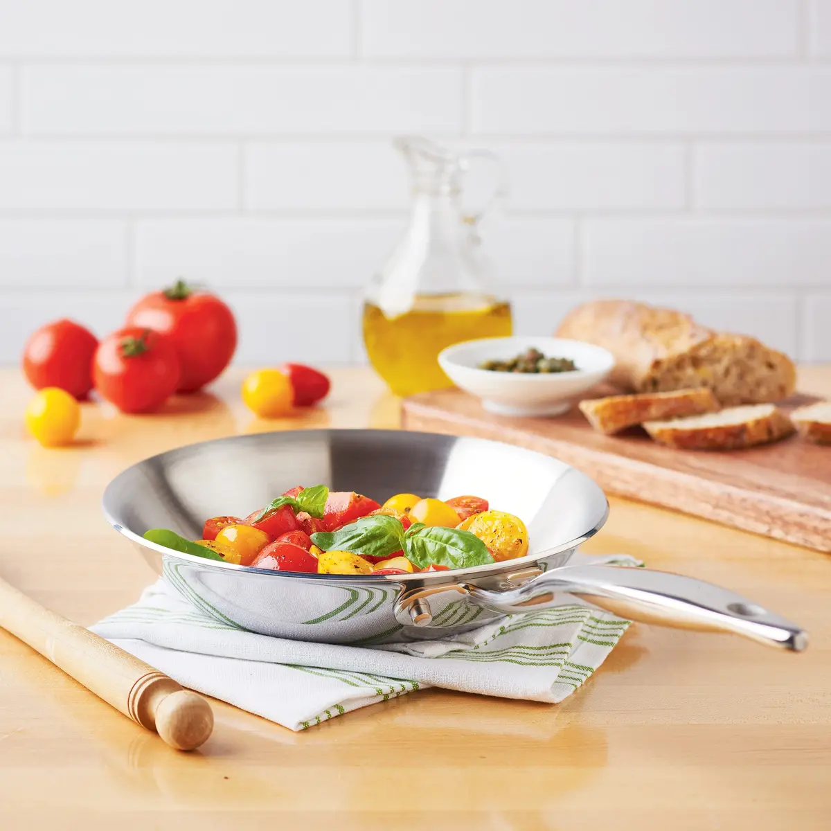 Heritage Steel Titanium Series 8.5" Fry Pan 2
