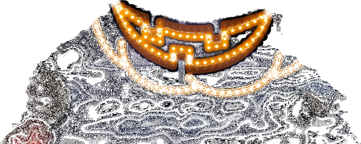 16" Led Vibrant Motion Pumpkin 1