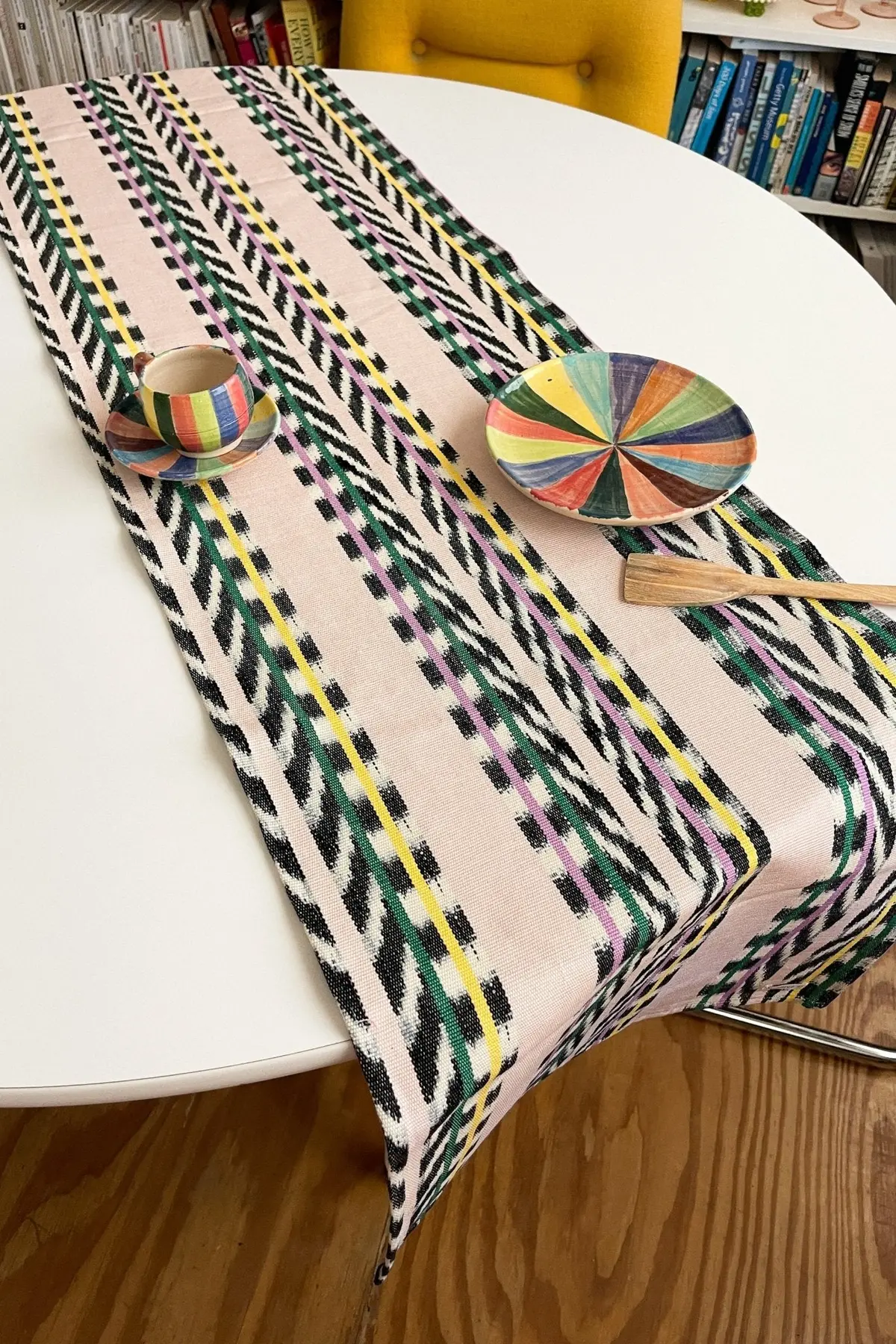 Archive New York Solana Ikat Table Runner 1