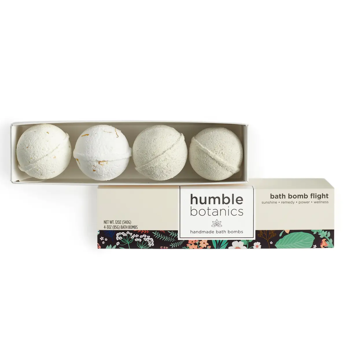 Humble Organics Bath Bomb Flight – Best-Selling Scents For Ultimate Relaxation 1