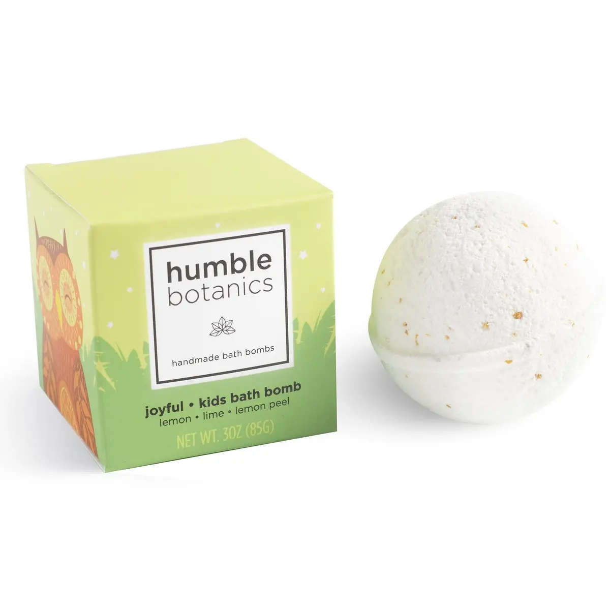 Humble Organics Kids Joyful Bath Bomb – Bright & Energizing 1