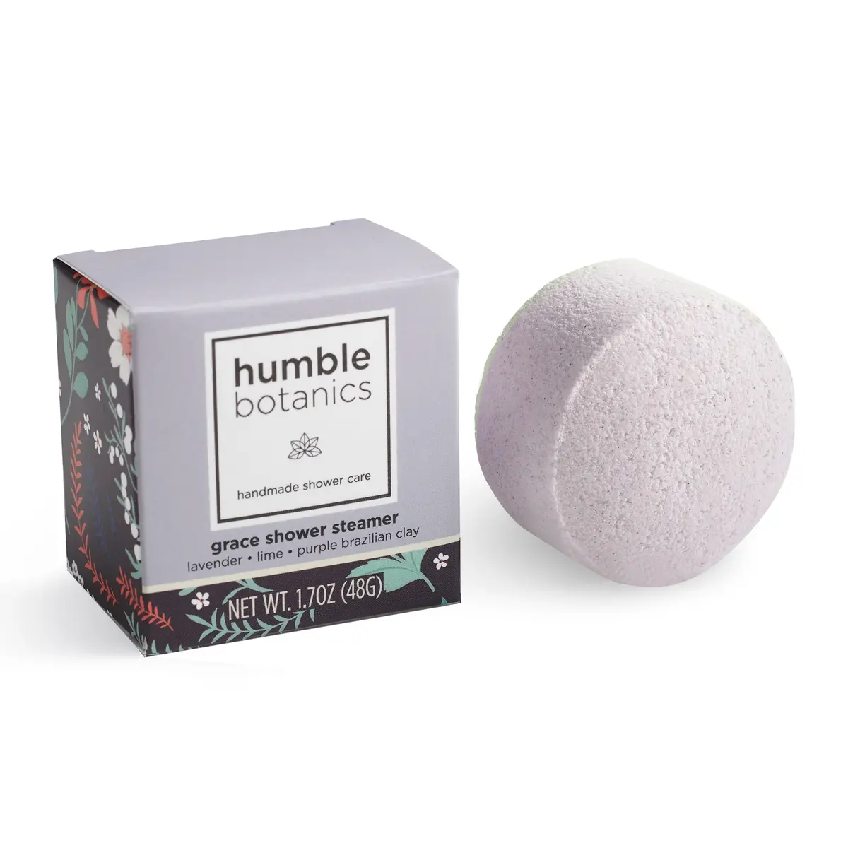 Humble Organics Grace Shower Steamer – Lavender & Lime Aromatherapy 1