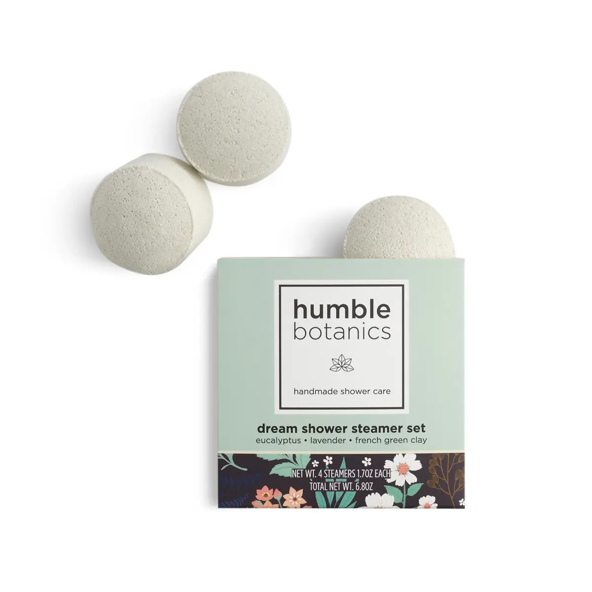 Humble Organics Dream Shower Steamer Set – Eucalyptus & Lavender Relaxation 1