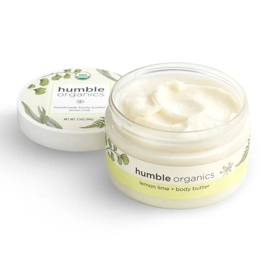 Humble Organics Organic Lemon Lime Body Butter – Energize & Nourish 2