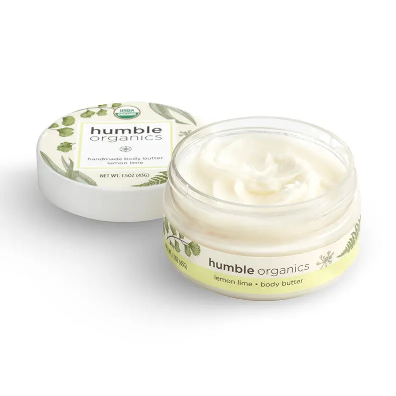 Humble Organics Organic Lemon Lime Body Butter – Energize & Nourish 1