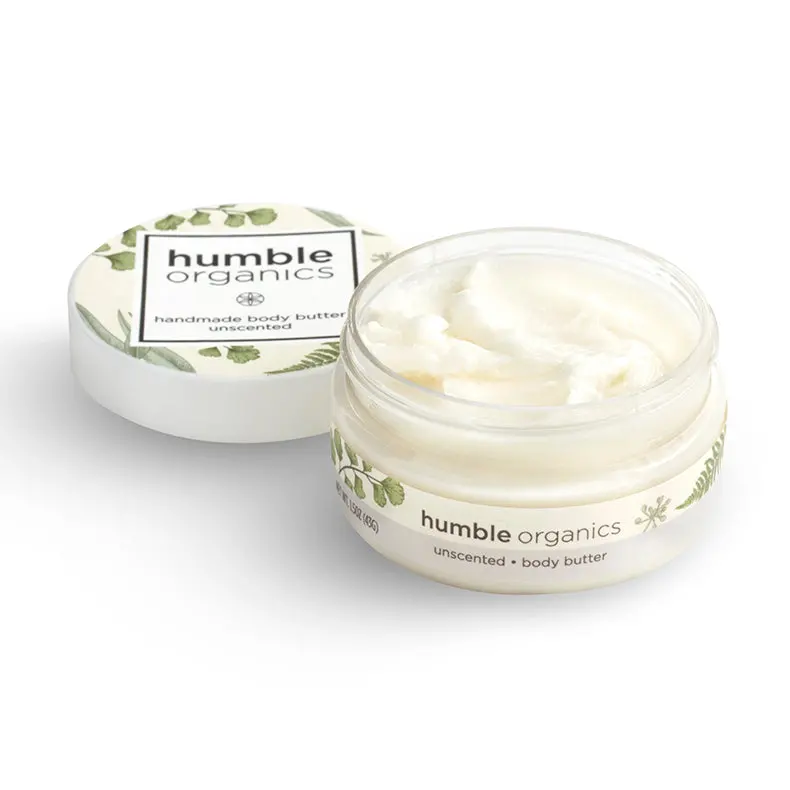 Humble Organics Organic Unscented Body Butter – Pure, Gentle Hydration 1