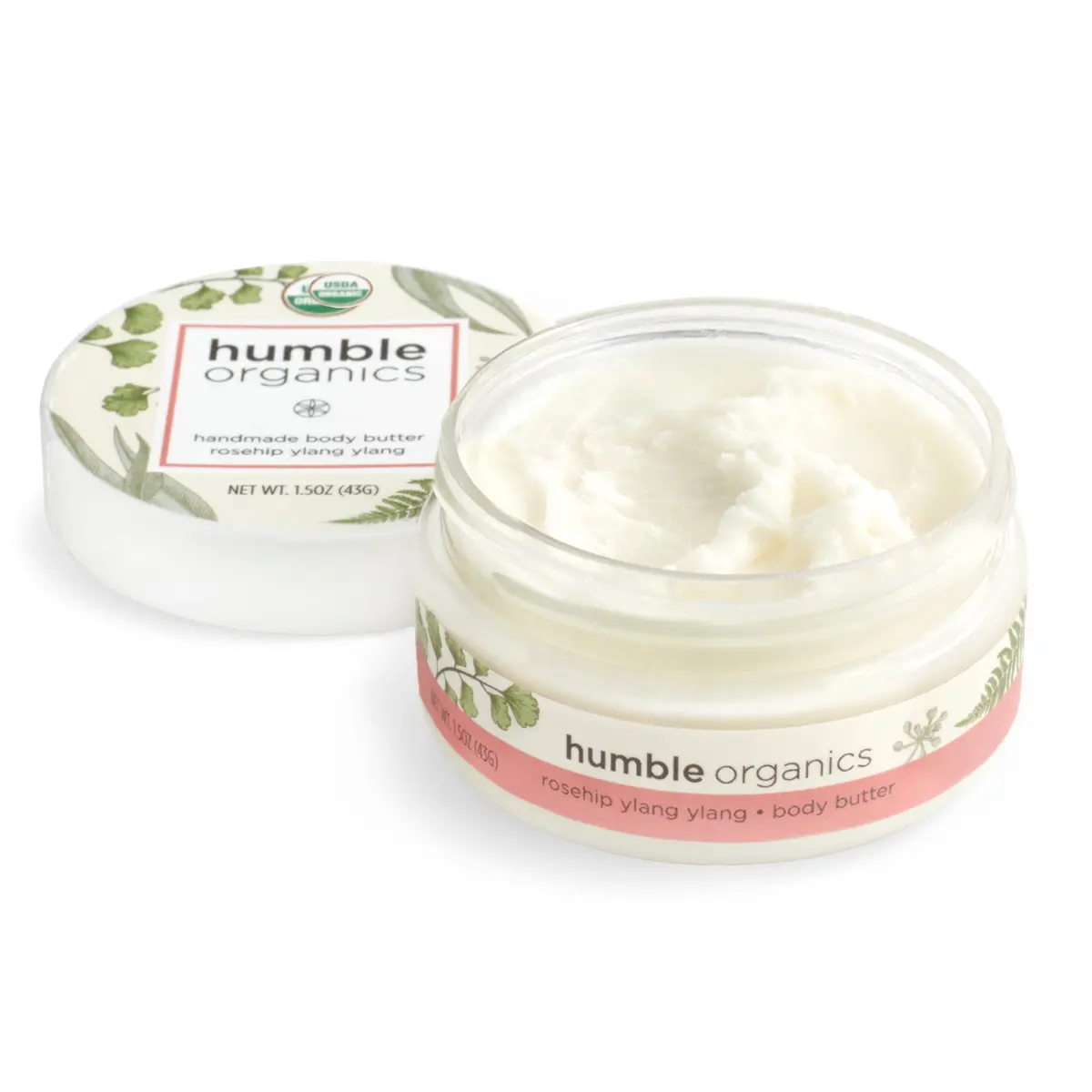 Humble Organics Organic Rosehip Ylang Ylang Body Butter – Exotic & Uplifting Hydration 1