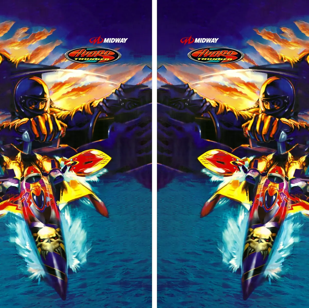 Hydro Thunder Arcade Side Art Decals 1