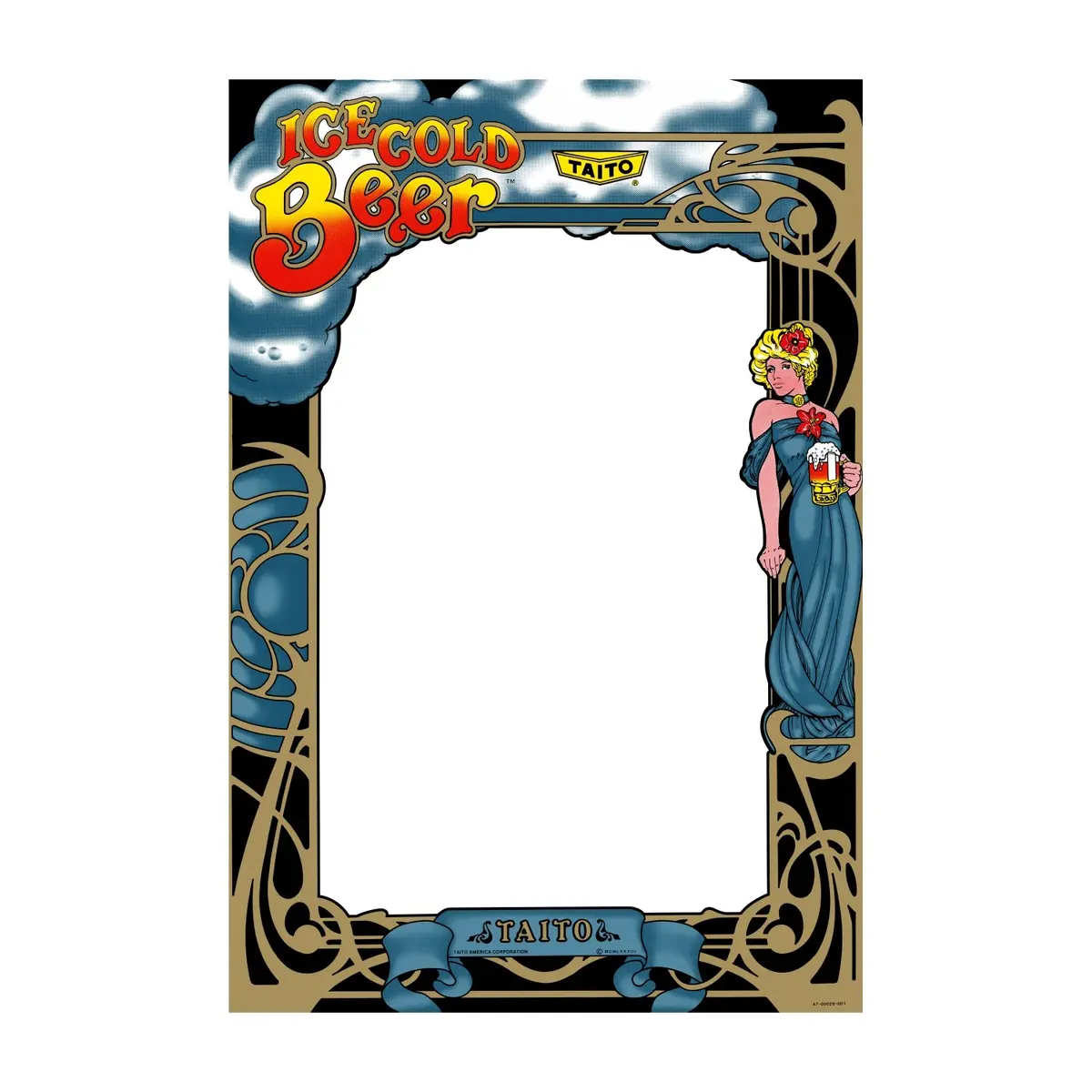 Ice Cold Beer Bezel Print 1