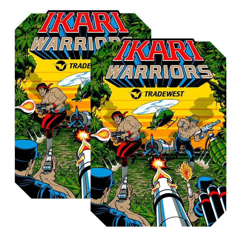 Ikari Warriors Side Art Decals 2