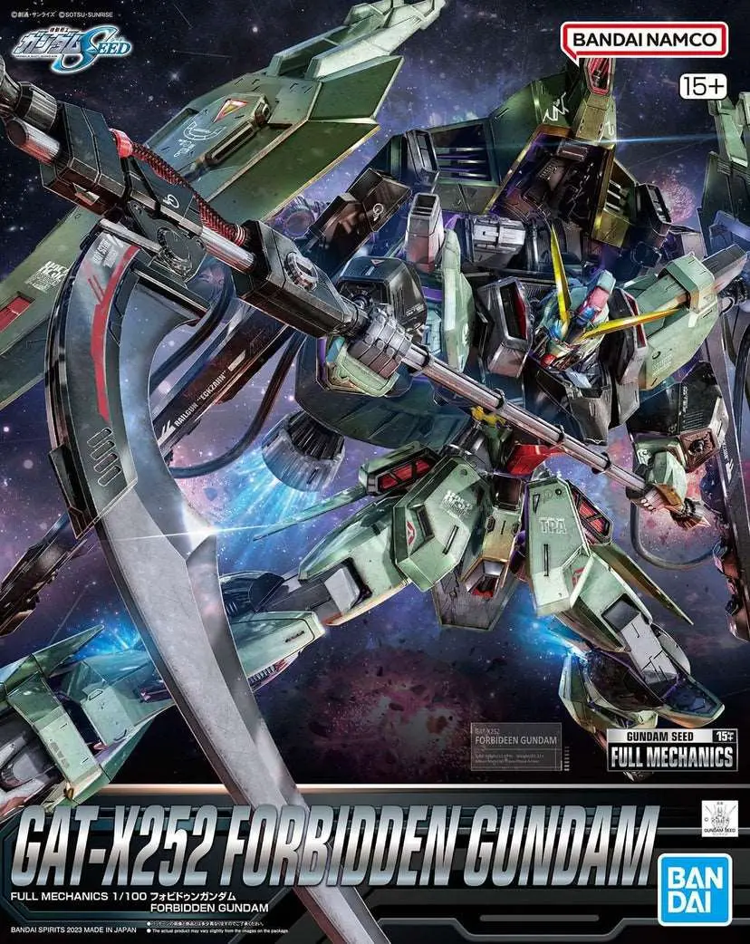 Full Mechanics 1/100 Gat-X252 Forbidden Gundam 1