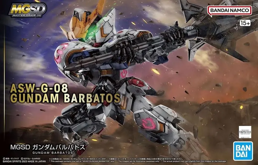 Mgsd Asw-G-08 Gundam Barbatos 1