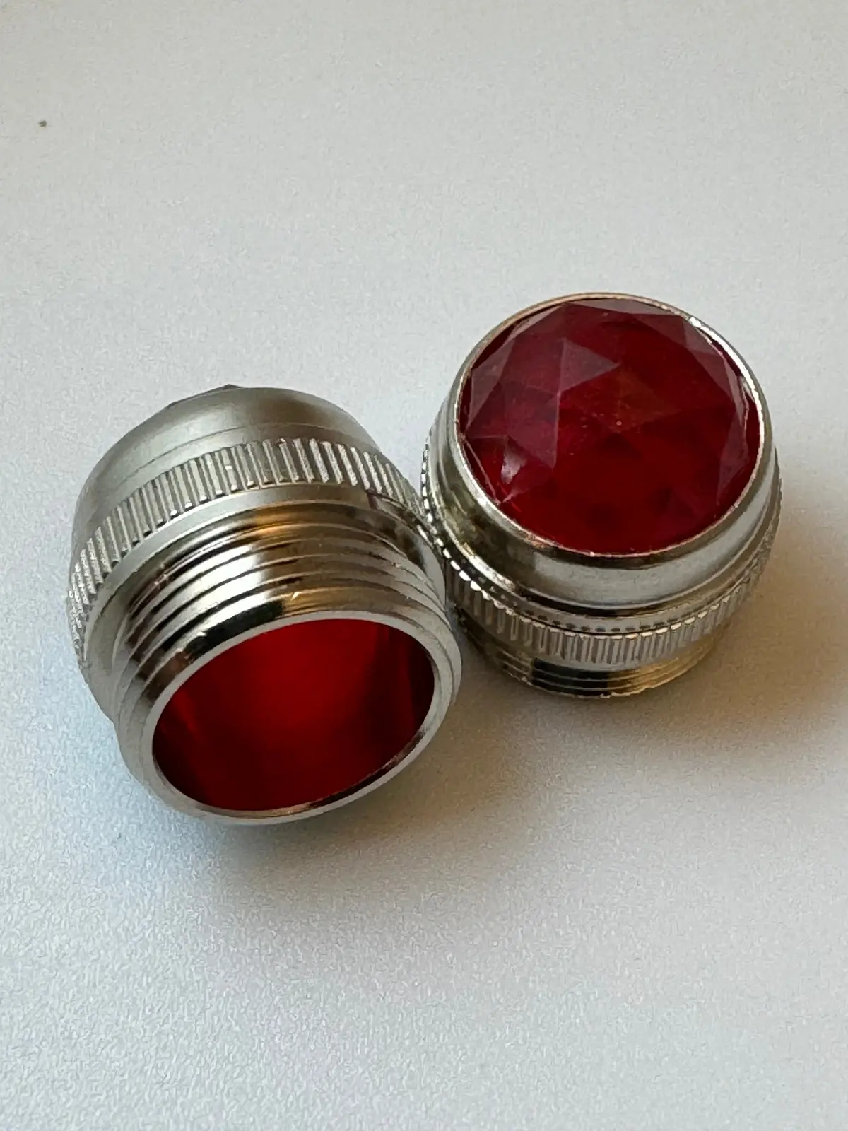 Jewel - Fender Style, For Lamps / Bulbs - Red 1