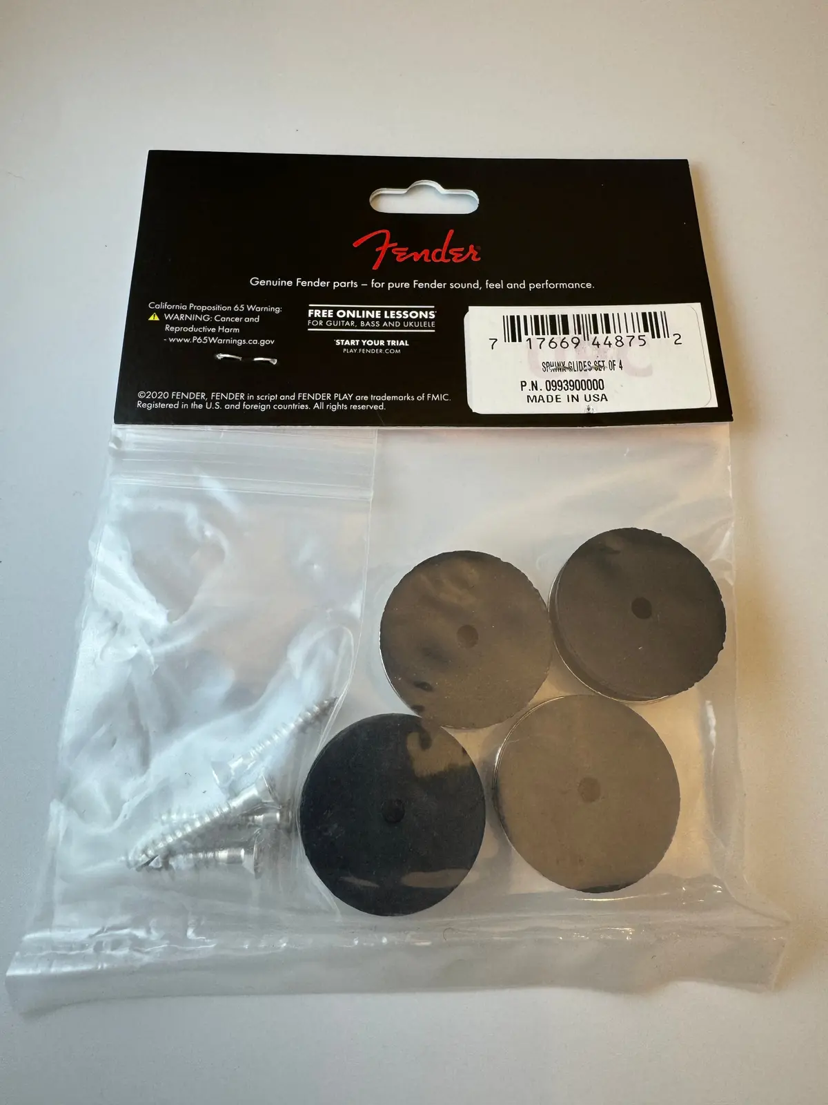 Fender - Foot - Vintage Sphinx Glides 2